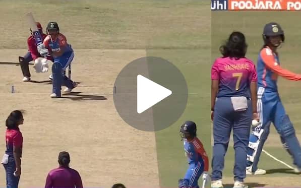 [Watch] UAE Bowler Attempts To Mankad Jemimah Rodrigues; Warns Her With A Death Stare